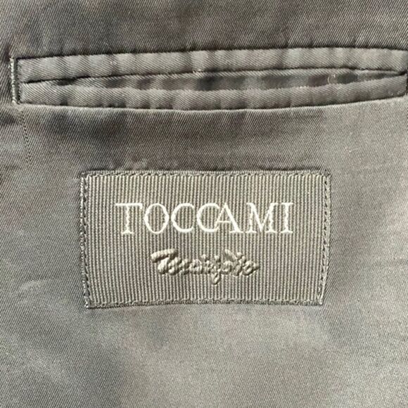 John W. Nordstrom Pin Striped Sport Coat by Toccami 46R (B11) - Picture 5 of 7